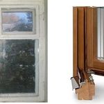 Чем отличаются старые советские окна из дерева от современных?