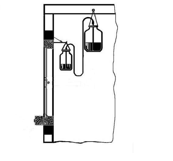 Схема автоматика открывания форточек в теплице