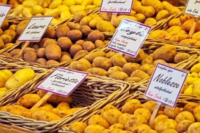 Почем картофель на рынке