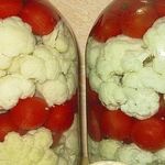 Рецепты маринованной цветной капусты в томате на зиму и хранение заготовок