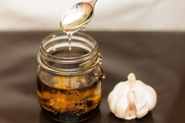 Чеснок и мёд для чистки сосудов