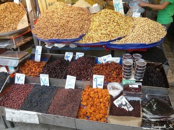 Орехи сухофрукты в турции рынок